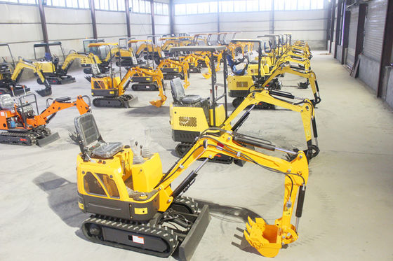 1800kg Mini Excavatora Hidráulica 933mm Radius de Balanço para Pequeno Mercado de Excavatoras Crawler