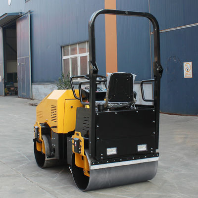 Largura da roda de aço 1000 mm X 2 rolos de estrada para pequenas estradas de asfalto e compactação do solo