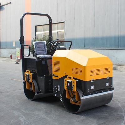 2.0 Pequeno compactador hidráulico industrial para rolos vibratórios de estrada de tambor duplo