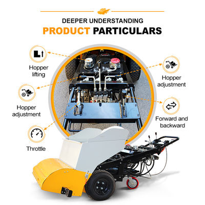 Mini Paver Pitch com motor YANMAR e válvula hidráulica Kawasaki no topo de vendas