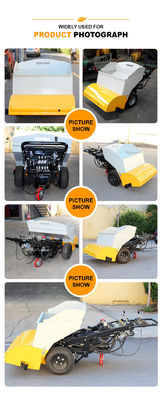 Mini Paver Pitch com motor YANMAR e válvula hidráulica Kawasaki no topo de vendas