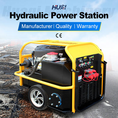 35HP Tipo de empuxo manual Diesel gasolina Power Pack hidráulico com 180 pressão hidráulica