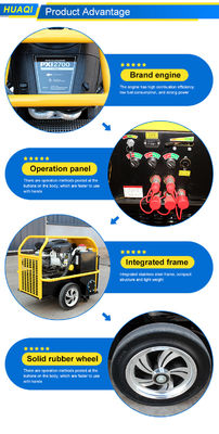 35HP Tipo de empuxo manual Diesel gasolina Power Pack hidráulico com 180 pressão hidráulica