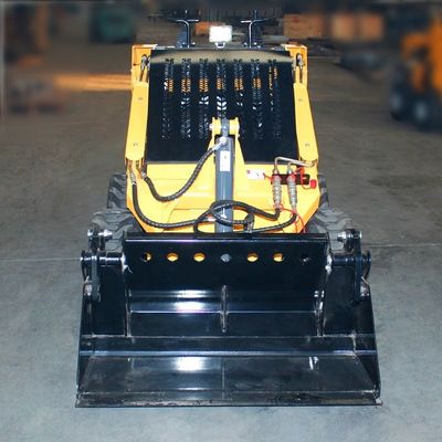 Alto momento de carga Mini Skid Steer Loader Desempenho robusto para o canteiro de obras