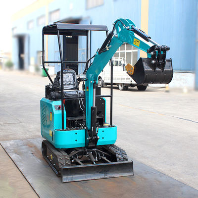 1100 mm de diâmetro de trilho mini escavadeira 1,7 tonelada para escavação suave e válvula hidráulica Eaton