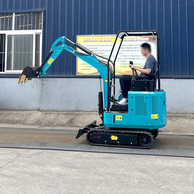 1.2ton 1,7 ton Mini Excavator Digging Hydraulic Pequena Máquina Micro Digger a preços
