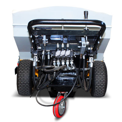 Rodas dianteiras 2 x Rodas movidas hidrostaticamente Mini Paver HQ-YL TP100 Paver de estrada
