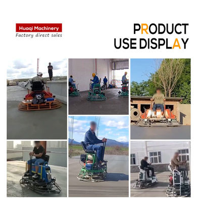 2019*1040*1250mm Tipo de condução Máquina de troé HQ-100W 410KG Helicóptero de concreto Troé de potência de concreto