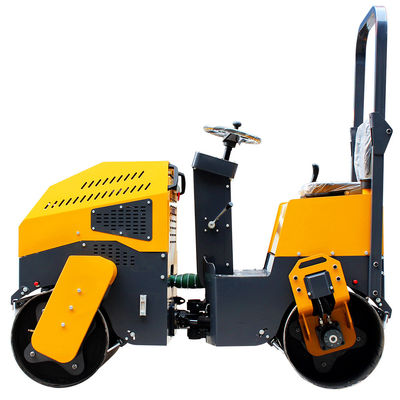 1 tonelada Rodas rolantes Asfalto Pavimentação compactador Máquina Método de arranque embreagem automática