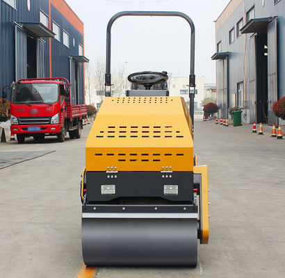 1 tonelada Rodas rolantes Asfalto Pavimentação compactador Máquina Método de arranque embreagem automática