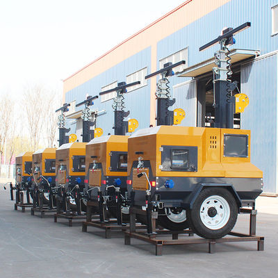 CE ISO Standard Led Electric Light Tower/Stack Light/Light Tower com 40000 horas de trabalho