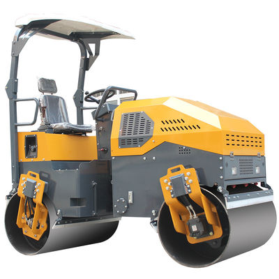 Alto grau 40% de capacidade Roller de compactação vibratória de tambor duplo para compactação de estradas