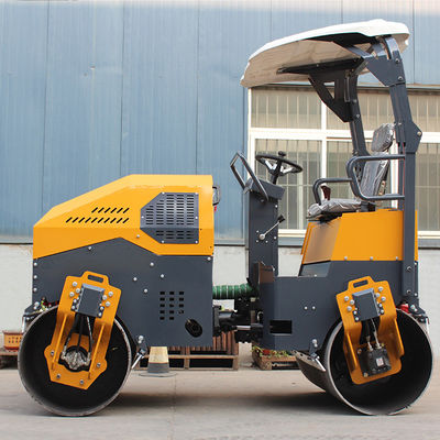 Alto grau 40% de capacidade Roller de compactação vibratória de tambor duplo para compactação de estradas