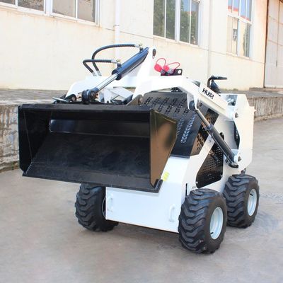 CE EURO5 EPA Small Skid Steer Front Kubota Mini Skid Loader para Casa 1552x1050x1080mm