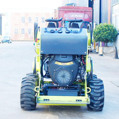 375KG HQ cilindro hidráulico diesel carregador com trilho carregador com trilho