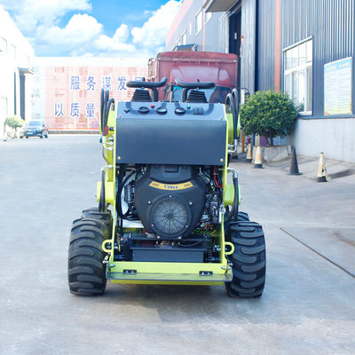 Mini Skid Steer Loader Diesel Pequeno Skid Loader HQ-MH420 com HQ válvula hidráulica