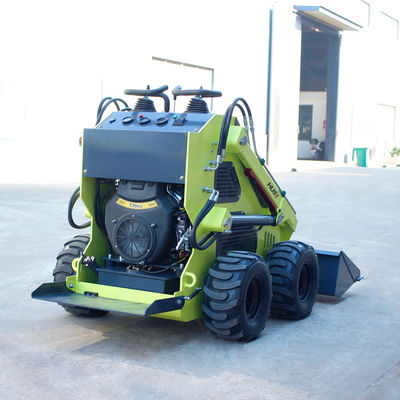 Mercado dos EUA Mini Skid Steer Loader com arranque elétrico e certificação EPA