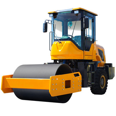 HQ-YL4000 Máquina de compactação de rolos de estrada de 4 toneladas de asfalto com vibração hidráulica de 80KN