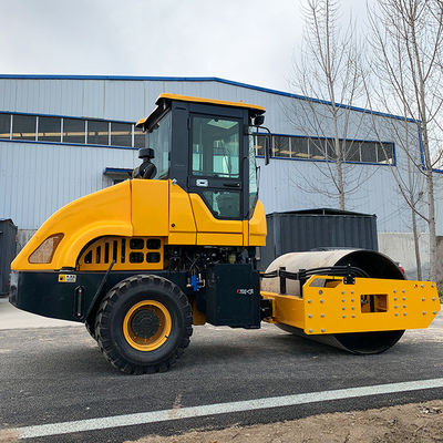 Compactor de asfalto de 6 toneladas HQ-YL6000 Roller vibratório de estrada para alta capacidade de grau 30%
