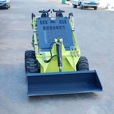 Carregador de trilho compacto de 23 HP com fixação rápida do skid steer e capacidade de balde de 0,15m3