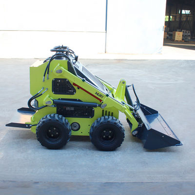 Carregador de trilho compacto de 23 HP com fixação rápida do skid steer e capacidade de balde de 0,15m3