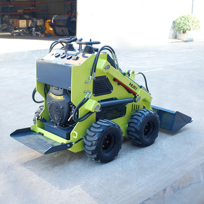 Carregador de trilho compacto de 23 HP com fixação rápida do skid steer e capacidade de balde de 0,15m3