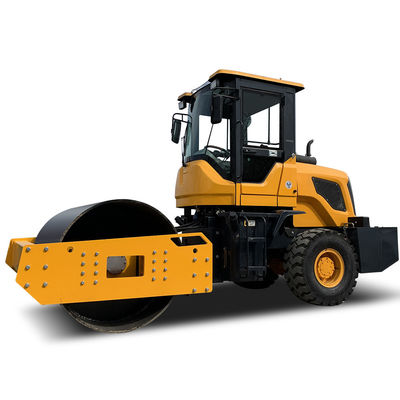 88 kw YUNNEI Motor HQ-YL8000 8 toneladas Roller vibratório de estrada para construção de asfalto