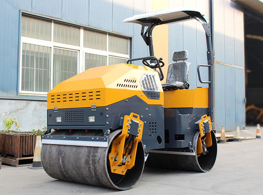 HQ-YL1200 1-5 toneladas de vibração em mini-roller de estrada com capacidade de tanque de água de 120L