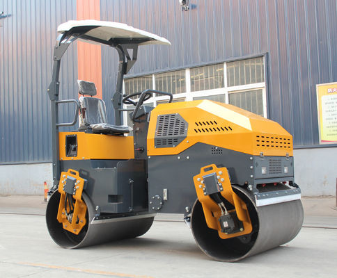 3000kg Mini Road Roller Vibrator Compacto 1Ton 1.5Ton Roller Vibrator de Controle Remoto