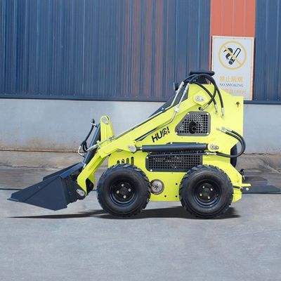 Mercado da Europa Mini carregador de direção deslizante com grande momento de carga e cilindro hidráulico HQ