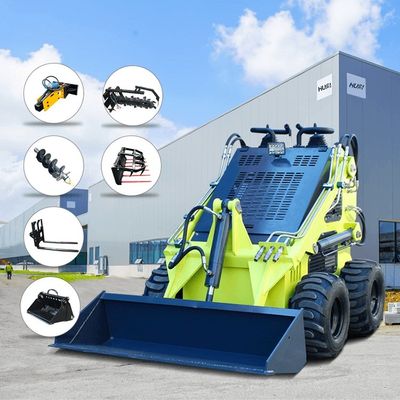 EPA Diesel Gasoline Mini Skid Steer Loader com 950 kg de peso da máquina e motor Stratton
