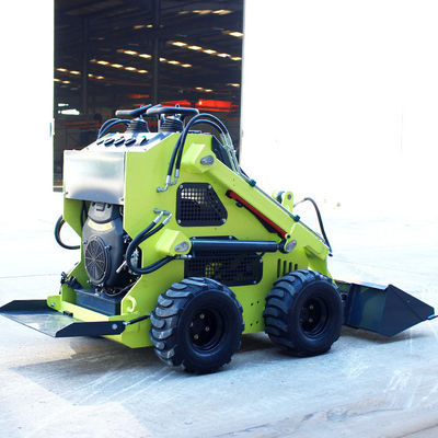 EPA Diesel Gasoline Mini Skid Steer Loader com 950 kg de peso da máquina e motor Stratton