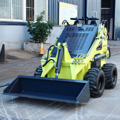 EPA Diesel Gasoline Mini Skid Steer Loader com 950 kg de peso da máquina e motor Stratton