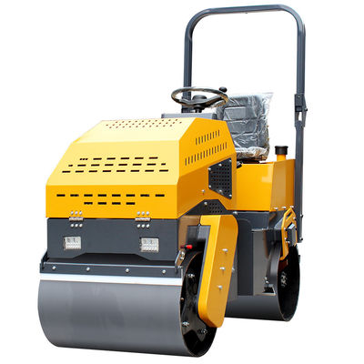 Duplo tambor 3000kg Roller totalmente hidráulico A máquina ideal para construção vibratória