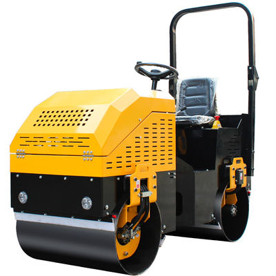 18.6 kW Gasolina Hidráulica Vibrante Tandem Asfalto Compactor Rodas Roller para 1-5 toneladas