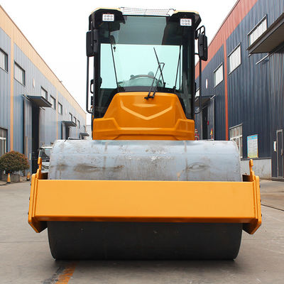Máquina de compactação industrial para construção de estradas com velocidade continuamente variável