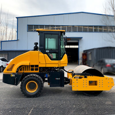 Compactor de rolos de vibração de válvula hidráulica Kawasaki para projeto de construção