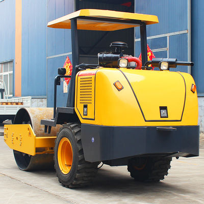 CHANGCHAI Motor 120KN Excitante Força Single tambor Vibratory Road Roller para Construção