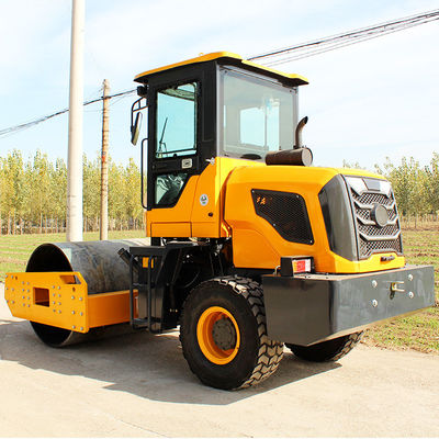 Velocidade de viagem 2-12km/h CHANGCHAI 5 Ton Diesel Road Roller com função vibratória