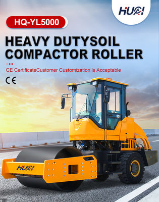 Compactor vibratório de 5t 10t 20t de máquina de rolamento rodoviário com 4450*1680*2750mm de dimensão