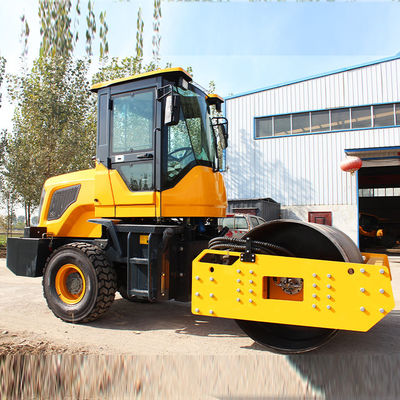 Compactor de estrada de tambor único de 5 toneladas 10 toneladas 12 toneladas 14 toneladas 16 toneladas Roller de estrada com 88W