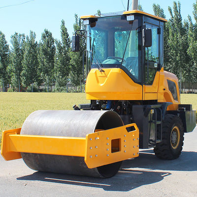 3500 kg 4000 kg Rolha vibratória totalmente hidráulica para compactação de solo de betão de asfalto