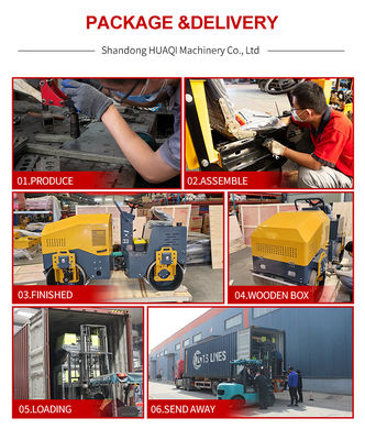 3500 kg 4000 kg Rolha vibratória totalmente hidráulica para compactação de solo de betão de asfalto