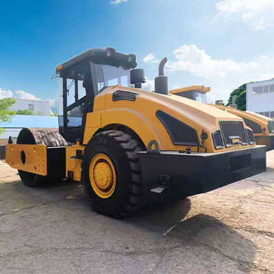 20 toneladas Mini Roller de Roda de Estrada Com 500N/cm Linha estática Frequência de vibração de carga 28/35Hz