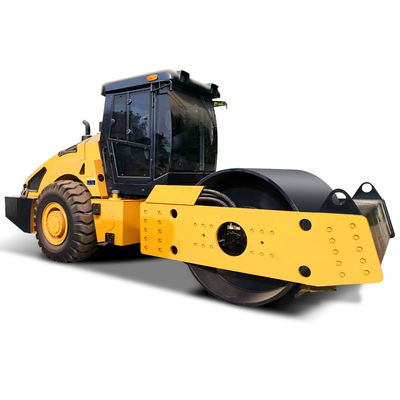 Sistema totalmente hidráulico Duplo tambor único Vibração Rodoviária Roller Ride para compactação da estrada