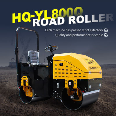 KYB Compactor hidráulico de rolos de estrada 1 tonelada 4 toneladas 6 toneladas 8 toneladas Vibração Single Double Drum