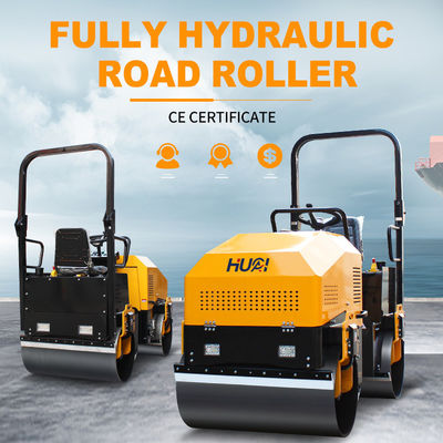 KYB Compactor hidráulico de rolos de estrada 1 tonelada 4 toneladas 6 toneladas 8 toneladas Vibração Single Double Drum