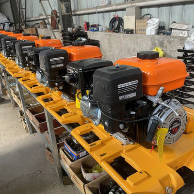 5.5-6.5HP Motor a gasolina/motor a diesel compactador de placas portátil para obras de construção