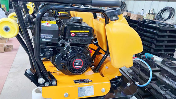 5.5-6.5HP Motor a gasolina/motor a diesel compactador de placas portátil para obras de construção