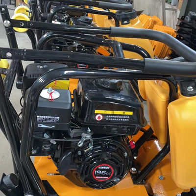 5.5-6.5HP Motor a gasolina/motor a diesel compactador de placas portátil para obras de construção